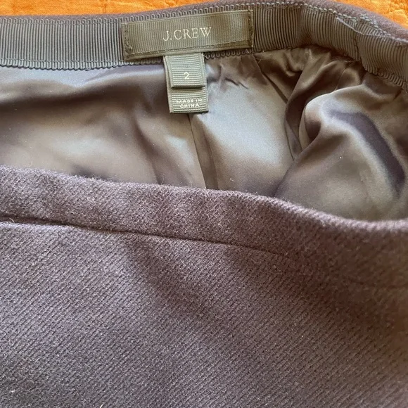 J.Crew No. 2 Pencil Skirt - Navy Blue wool💙 - Picture 2 of 4